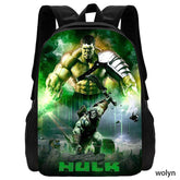 Word War Hulk Backpack School Sports Bag for Kids Boy Girl Kindergarten